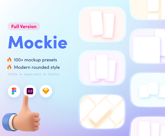 Mockie - UI mockup kit